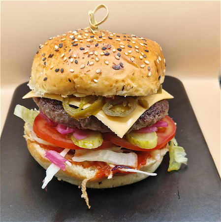 Mexican style burger 