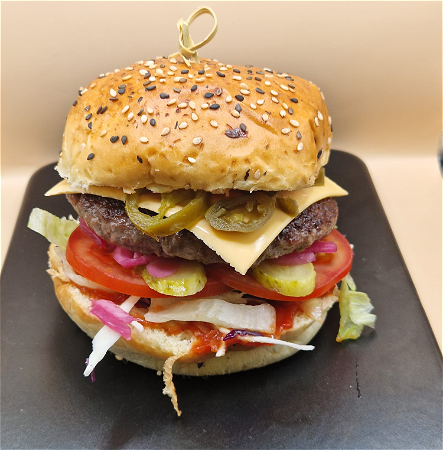 Mexican style burger