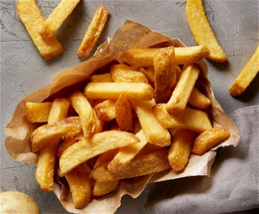 Robuuste frites met truffel en parmezaan