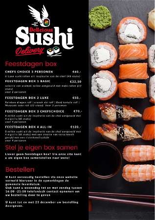 Feestdagen box (chef choice) 