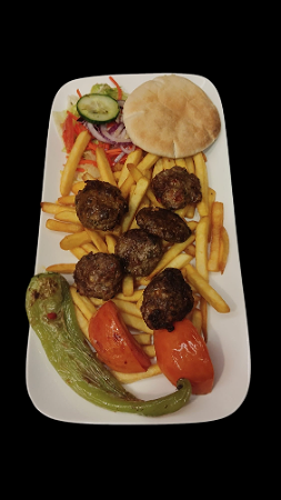 kofte schotel (pikante gehakt)