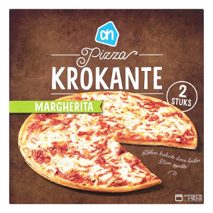 Ah Krokante Pizza Margherita 
