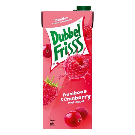 Dubbelfris Framboos cranberry Pak
