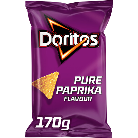 dorito's pure paprika flavour