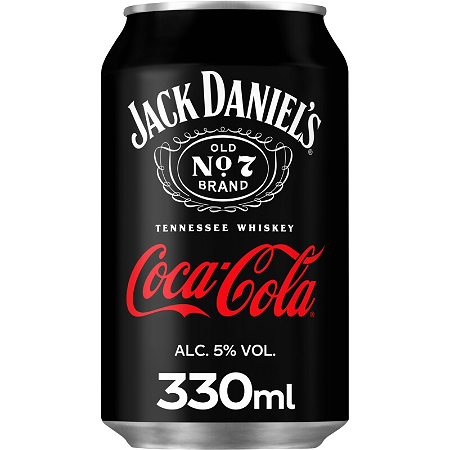 jack daniels - cola