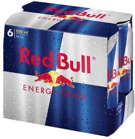 Red Bull Energy Drink 6x250ml