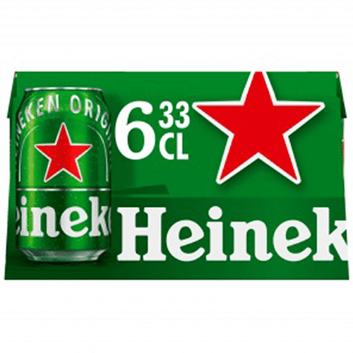 3 Heineken Premium Pilsener Bier 6x330ml