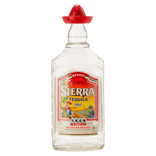 Sierra silver tequila