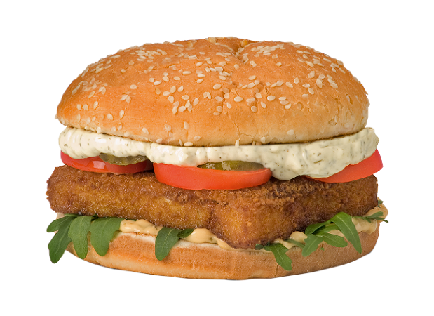 Alaska fish Burger