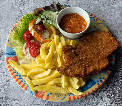Menu Schnitzel