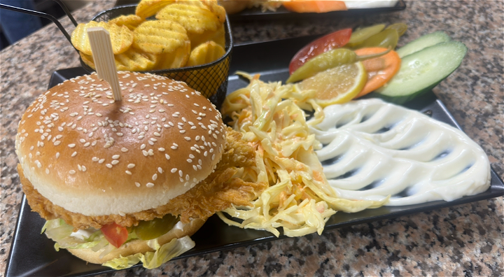 Kipburger menu
