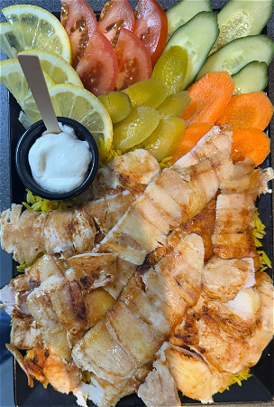 Arabisch Los Shoarma menu 