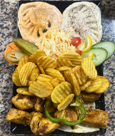 Shish Tawouk menu