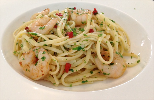 Spaghetti Garnalen