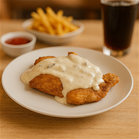 Kipfilet met champignonroomsaus (ca. 200gr)