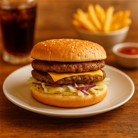 Hamburger XXL menu