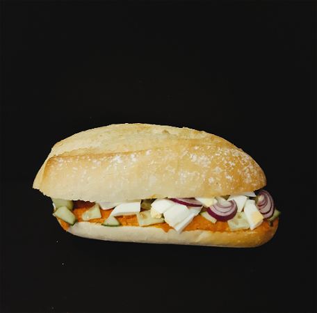 Filet Americain Speciaal op een demi baguette