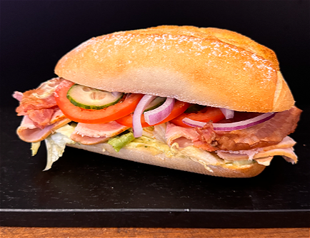 Broodje Kiprollade met pesto mayo