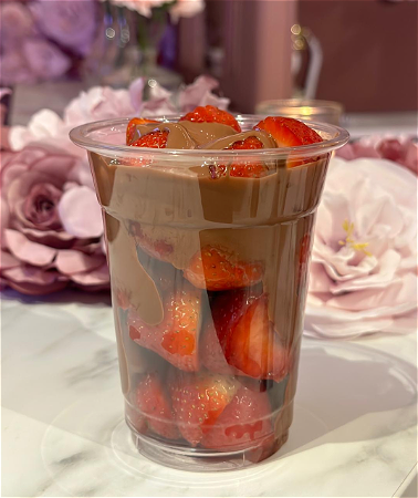 Chocolade Strawberries cup