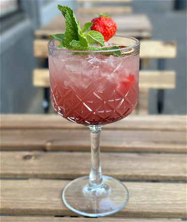 Strawberry mocktail
