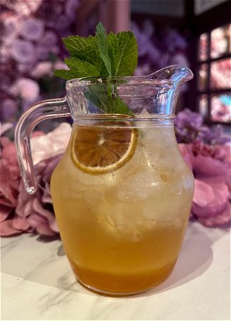 Red Bull passionfruit mocktail