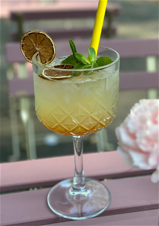 Passionfruit mocktail