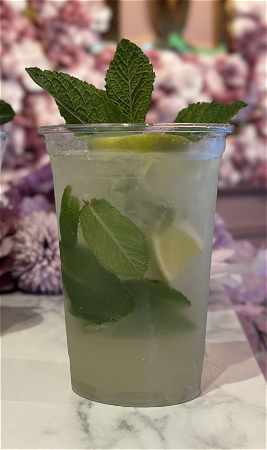Fresh lime mocktail