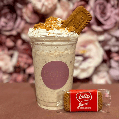 Lotus biscoff shake