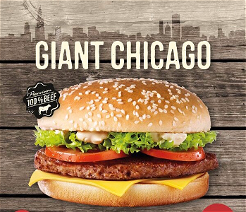 Chicago Giant burger 