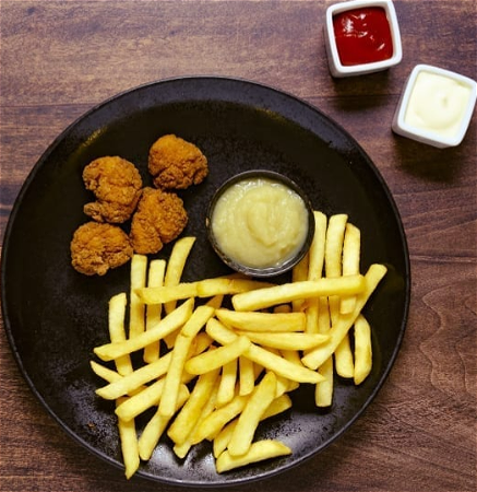 Kindermenu kipnuggets