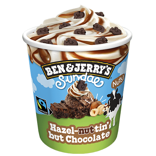 Ben & Jerry's Hazel-nuttin' But Chocolate Sundae 465ml
