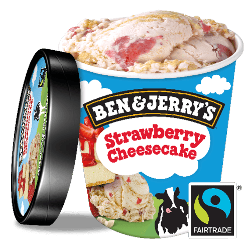 Ben & Jerry's Strawberry Cheesecake 465ml