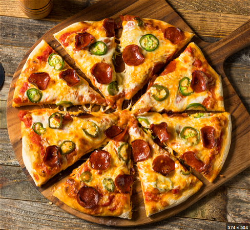 Pizza jalapeno