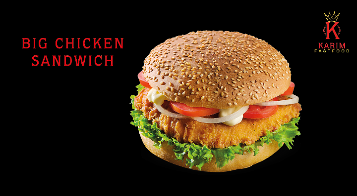 Big chicken sandwich menu