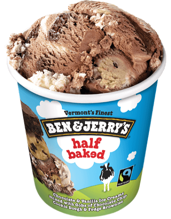 Ben & Jerry's Chocolate Half Baked 465ml