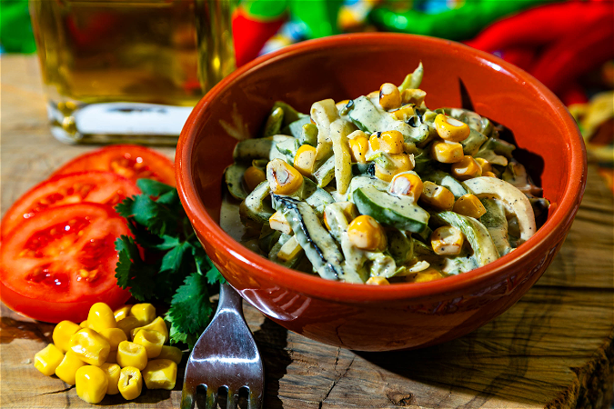 Rajas con crema