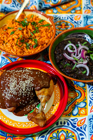 Pollo con mole