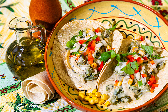 Rajas con crema
