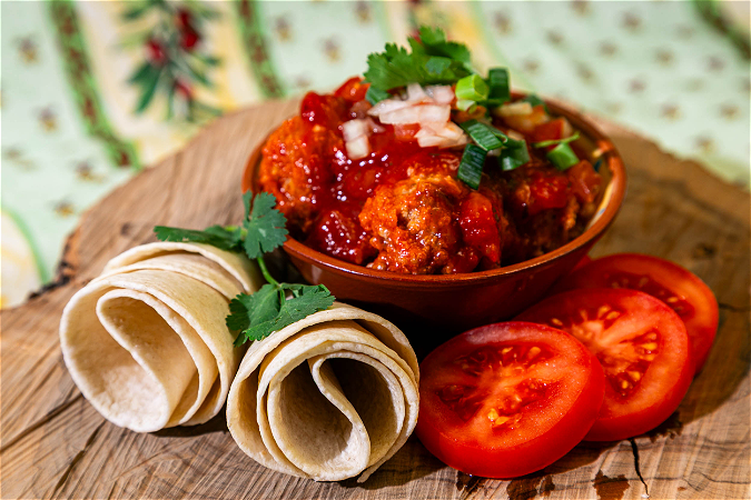 Albondigas al chipotle