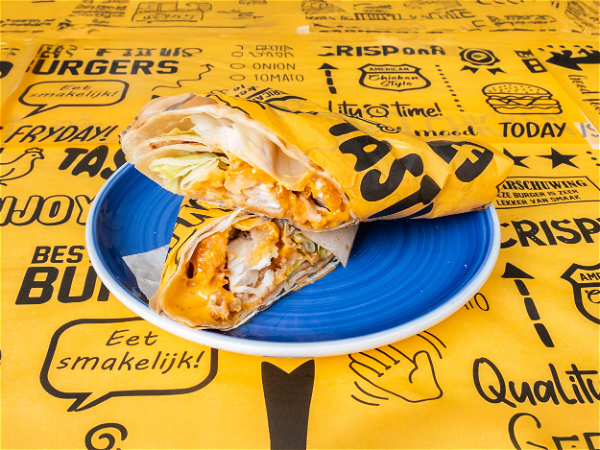 Grilled chicken tortilla
