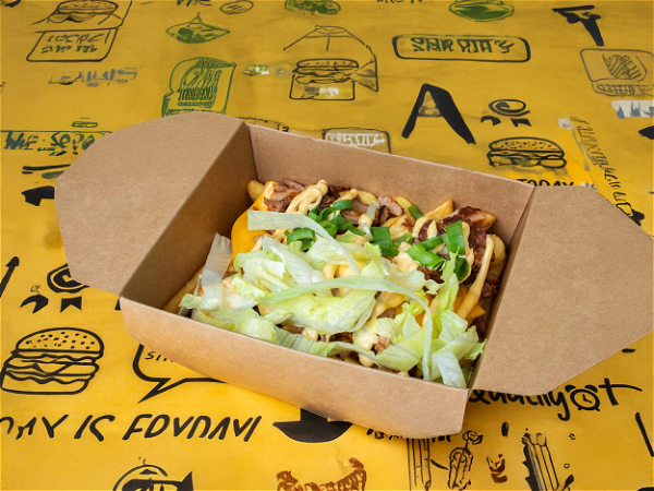 Loaded Fries BBQ Crispy Chicken