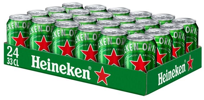 4X Heineken Sixpack 24x 33cl