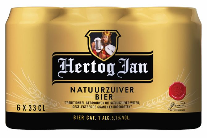 Hertog Jan blik 6 x 33 cl