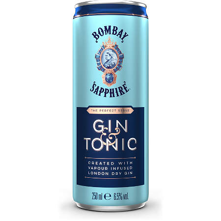 Bombay Gin & Tonic 250ML