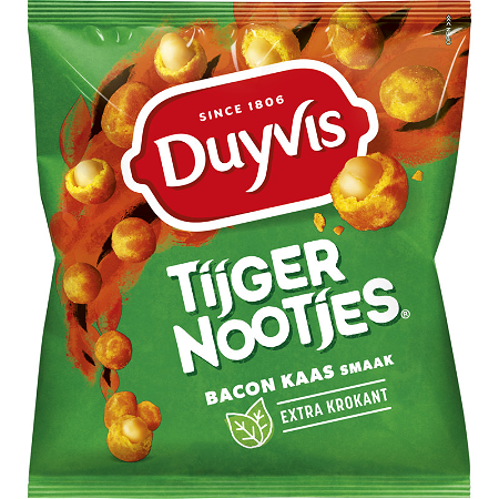 Duyvis borrelnootjes bacon kaas 275 gram