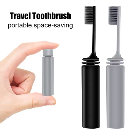 Opvouwbare reistandenborstel