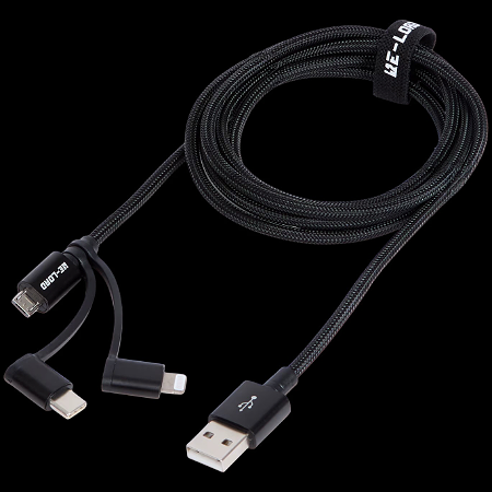 Sologic 3-in-1 laad- en datakabel