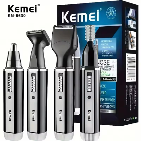Kemei Km-6630 4-In-1 Hairtrimmer