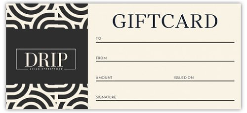 DRIP's Giftcard 