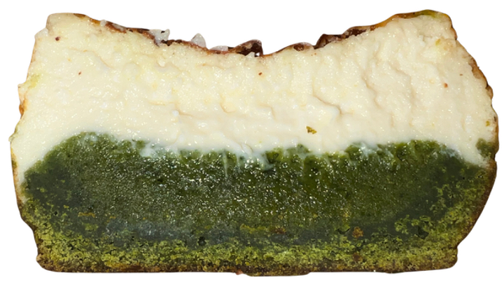 Matcha Brownie Cheesecake